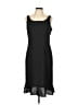 Evan Picone Solid Black Cocktail Dress Size 12 - photo 1