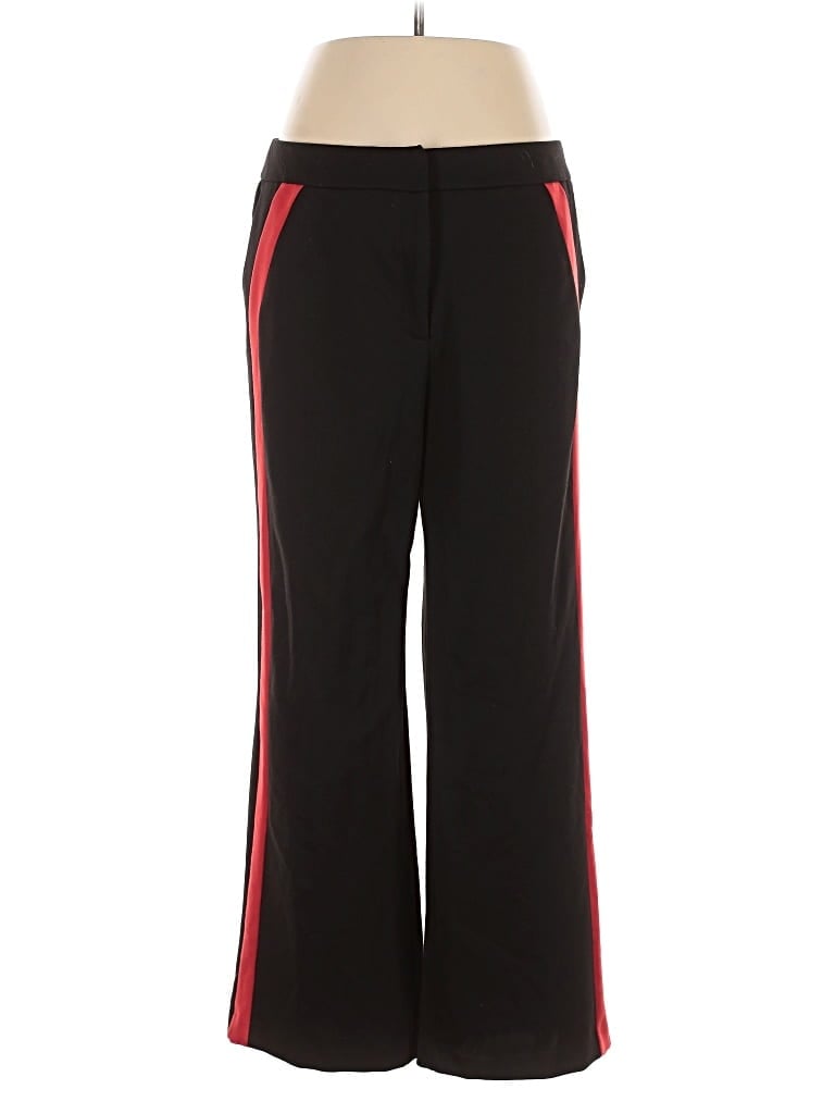 Pre-owned New York And Company Track Pants In Black