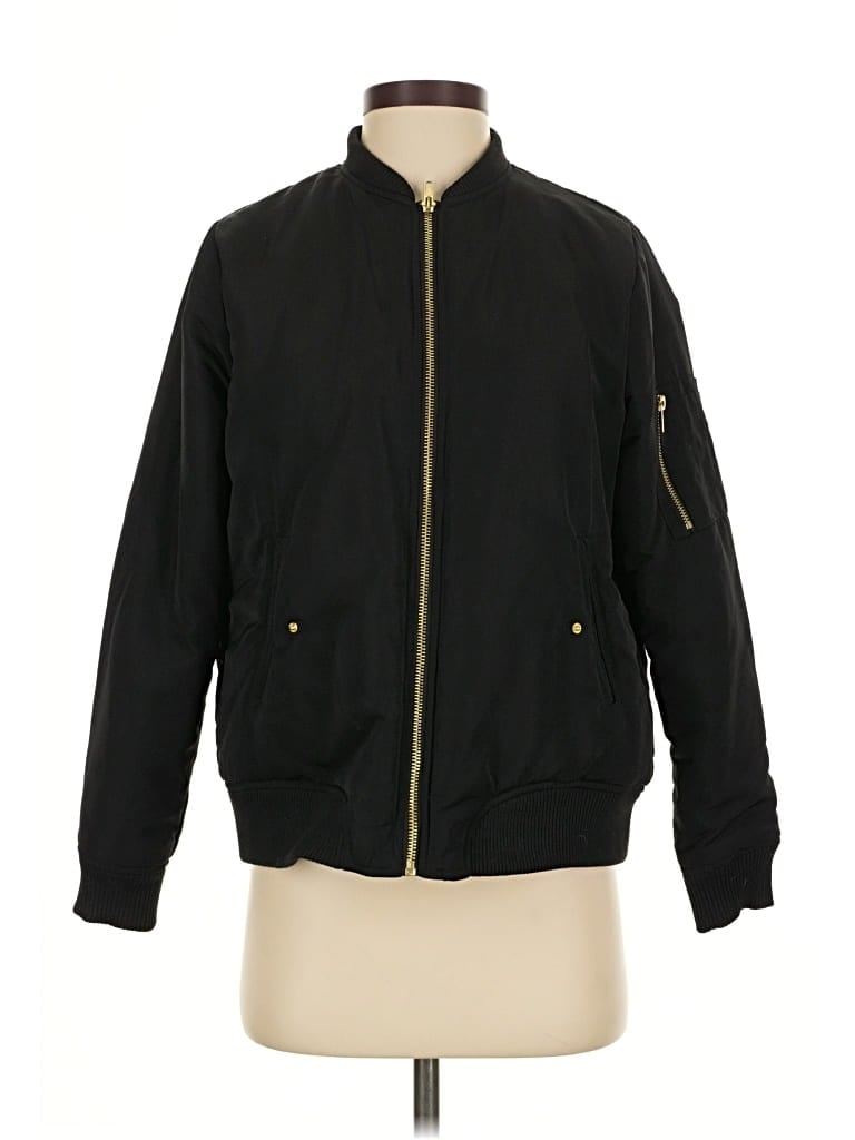 Pre-owned Olivia Grey Jacket In Black