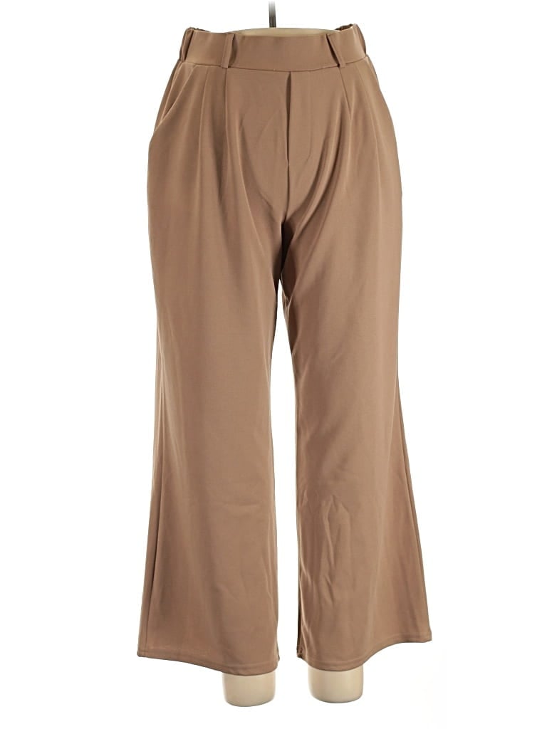 Pre-owned Assorted Brands Casual Pants In Brown