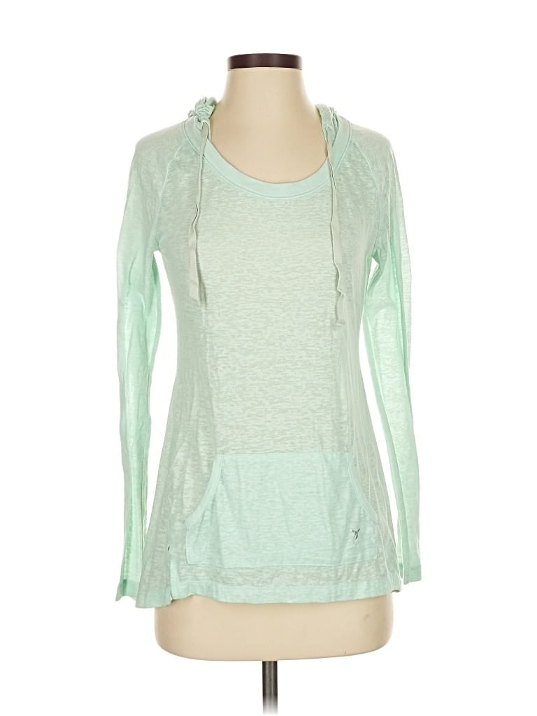 Pre-owned Active By Old Navy Long Sleeve T-shirt In Green