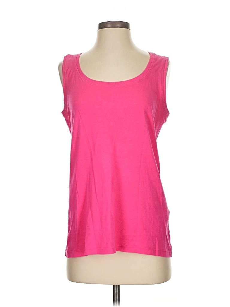 Pre-owned Chico's Sleeveless T-shirt In Pink