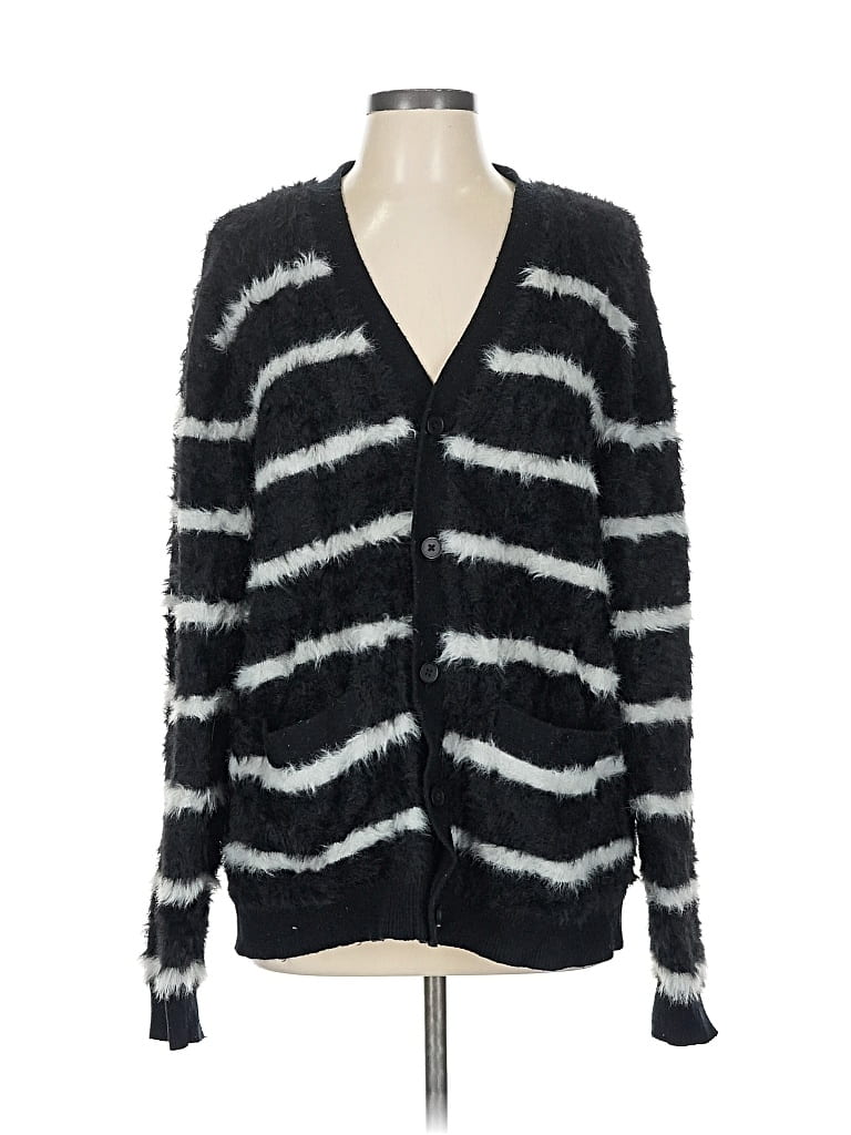 Pre-owned Inc International Concepts Cardigan Sweater In Black