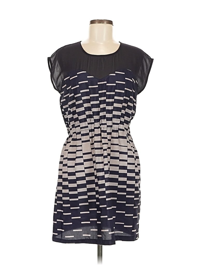 Pre-owned Sweet Rain Casual Dress In Gray