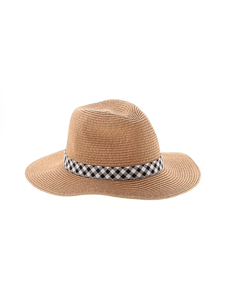 Pre-owned Assorted Brands Sun Hat In Brown