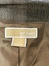 MICHAEL Michael Kors Chevron-herringbone Gray Brown Blazer Size 12 - photo 6
