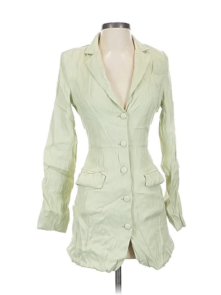 Pre-owned Le Lis Blazer Jacket In Green
