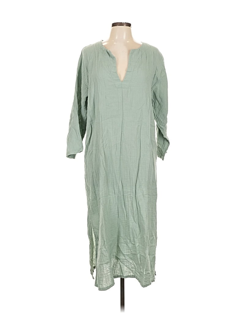 Pre-owned Assorted Brands Casual Dress In Green