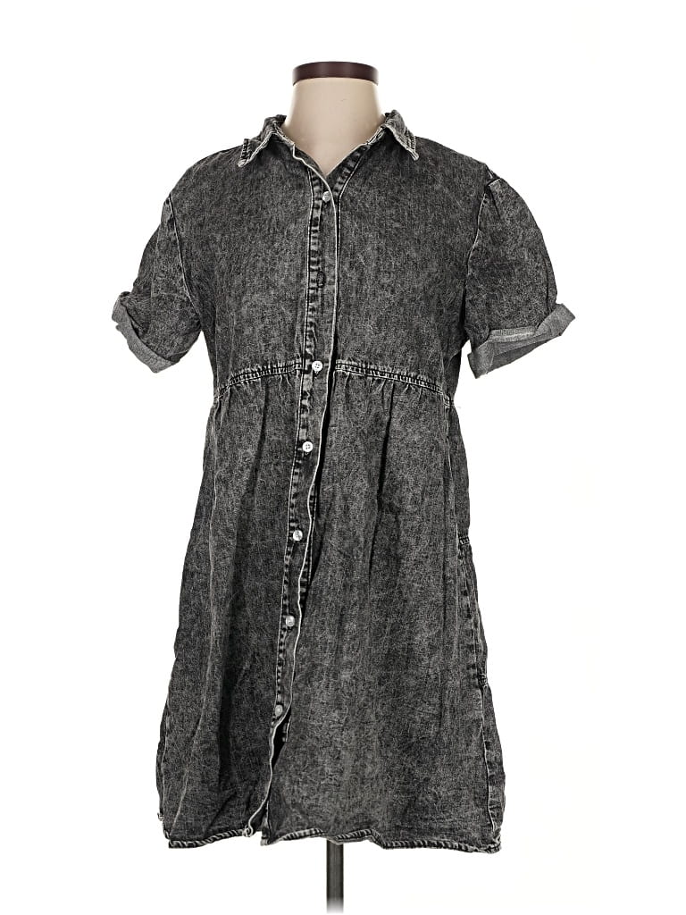 Pre-owned Unbranded Casual Dress In Black