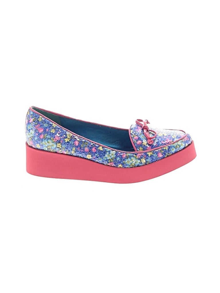 Pre-owned Bernardo Flats In Pink