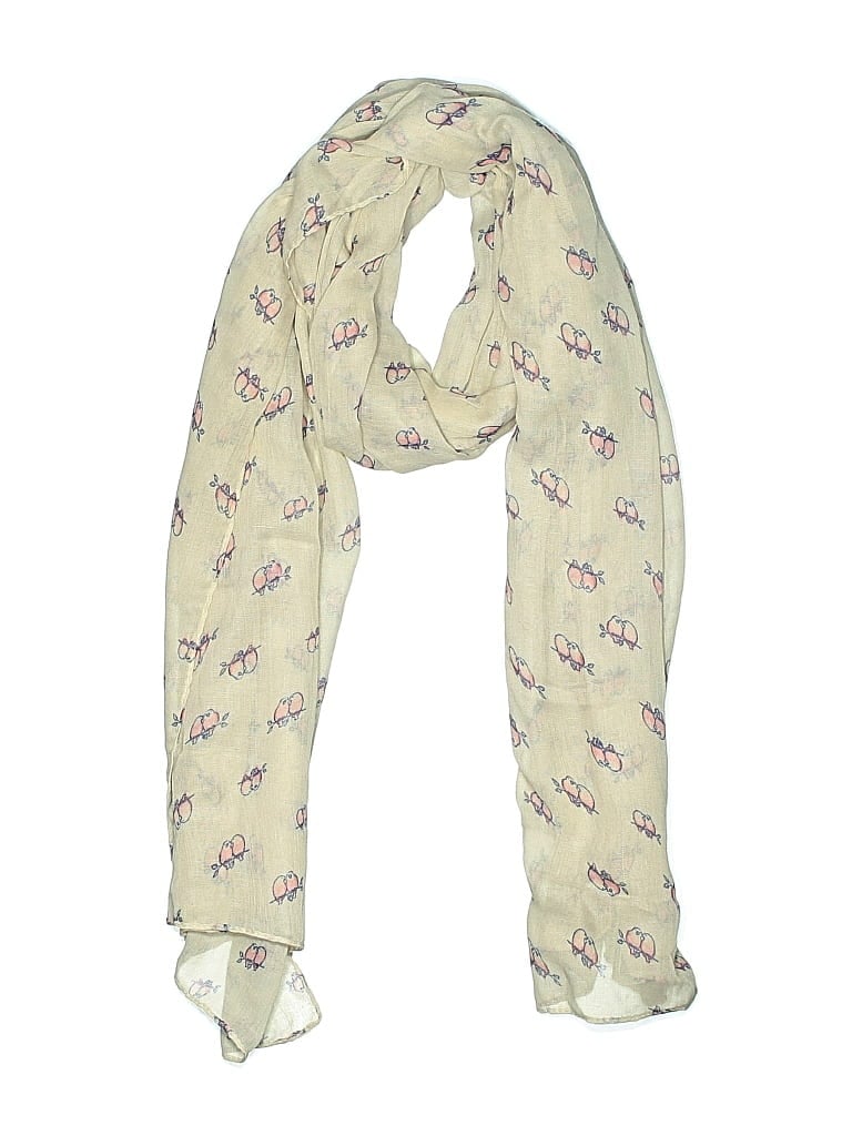 Pre-owned Unbranded Scarf In White