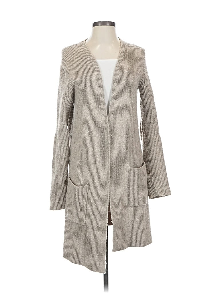 Pre-owned Madewell Cardigan Sweater In Gray