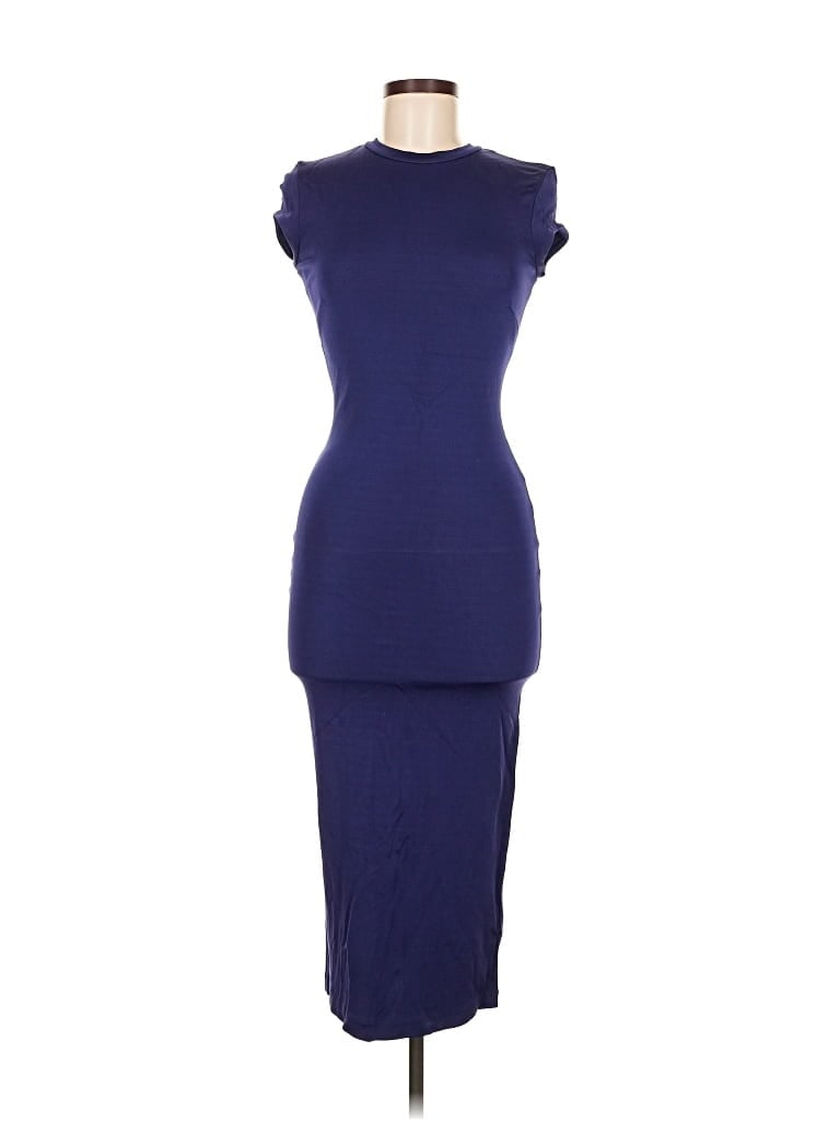 Pre-owned H&m Cocktail Dress In Blue