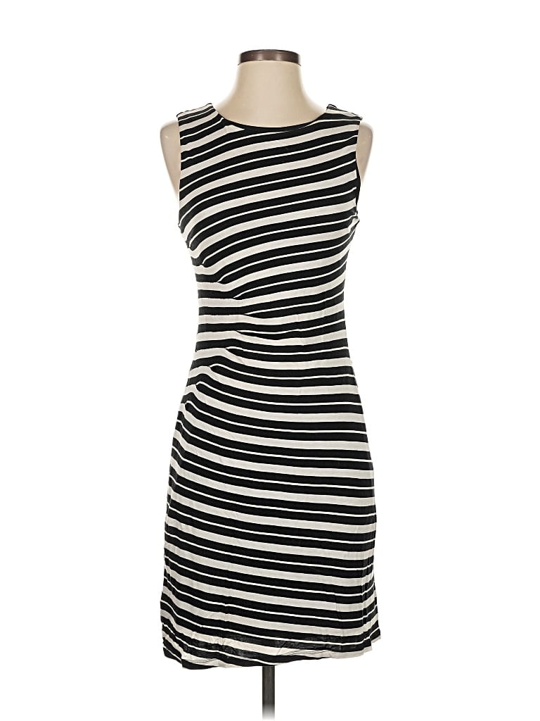 Pre-owned Ann Taylor Loft Casual Dress In Black