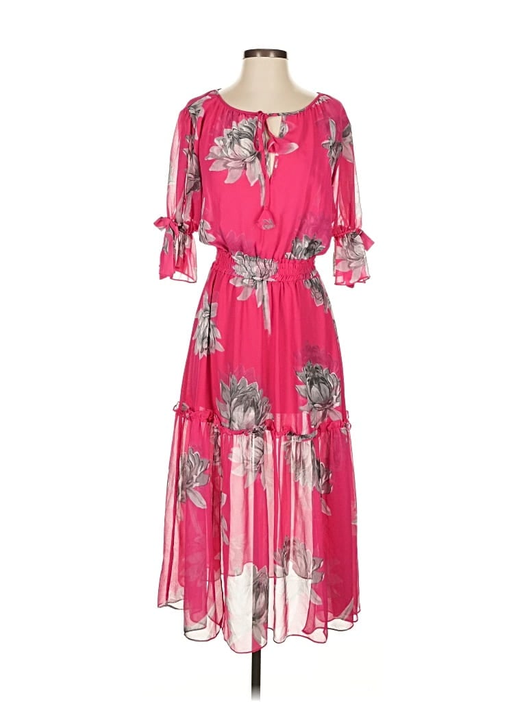Pre-owned Misa Cocktail Dress In Pink