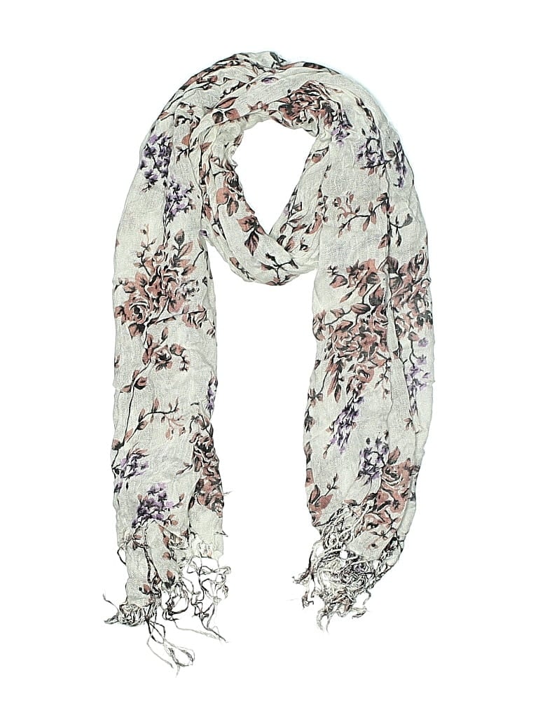 Pre-owned Unbranded Scarf In White