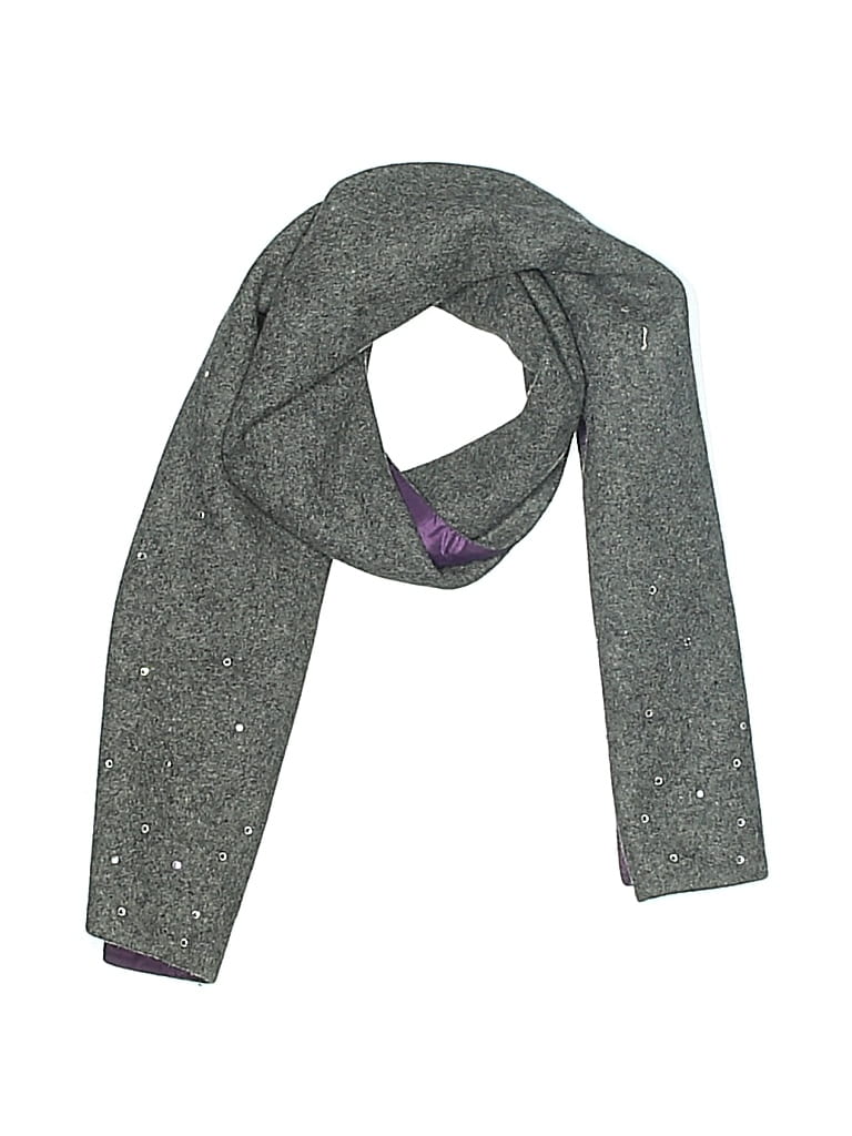 Pre-owned Unbranded Scarf In Gray