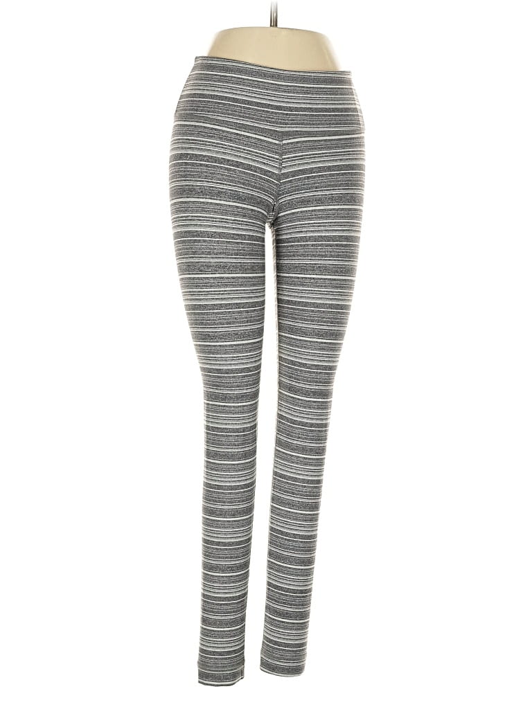 Pre-owned Lululemon Athletica Leggings In Gray