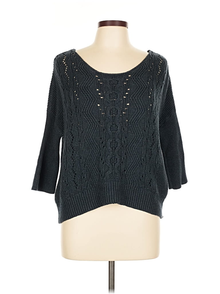 Pre-owned Gap Pullover Sweater In Black