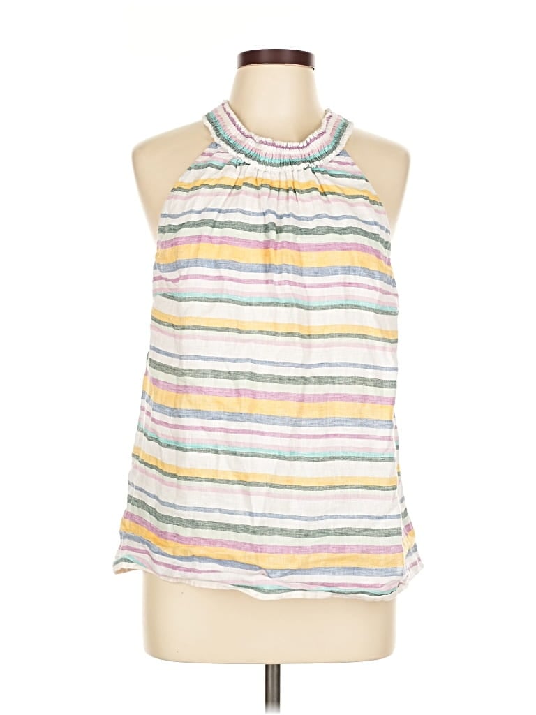 TALBOTS Pre-owned Sleeveless Blouse In White