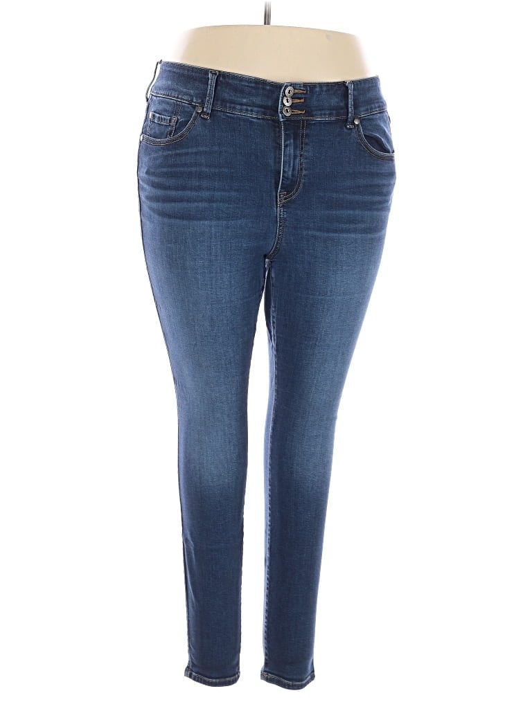Pre-owned Torrid Jeans In Blue