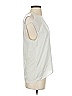 Helmut Lang 100% Polyester Silver Sleeveless T-Shirt Size P (petite) - photo 4