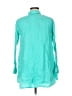 Eileen Fisher Teal Long Sleeve Blouse Size M (petite) - photo 2