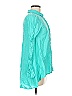 Eileen Fisher Teal Long Sleeve Blouse Size M (petite) - photo 4