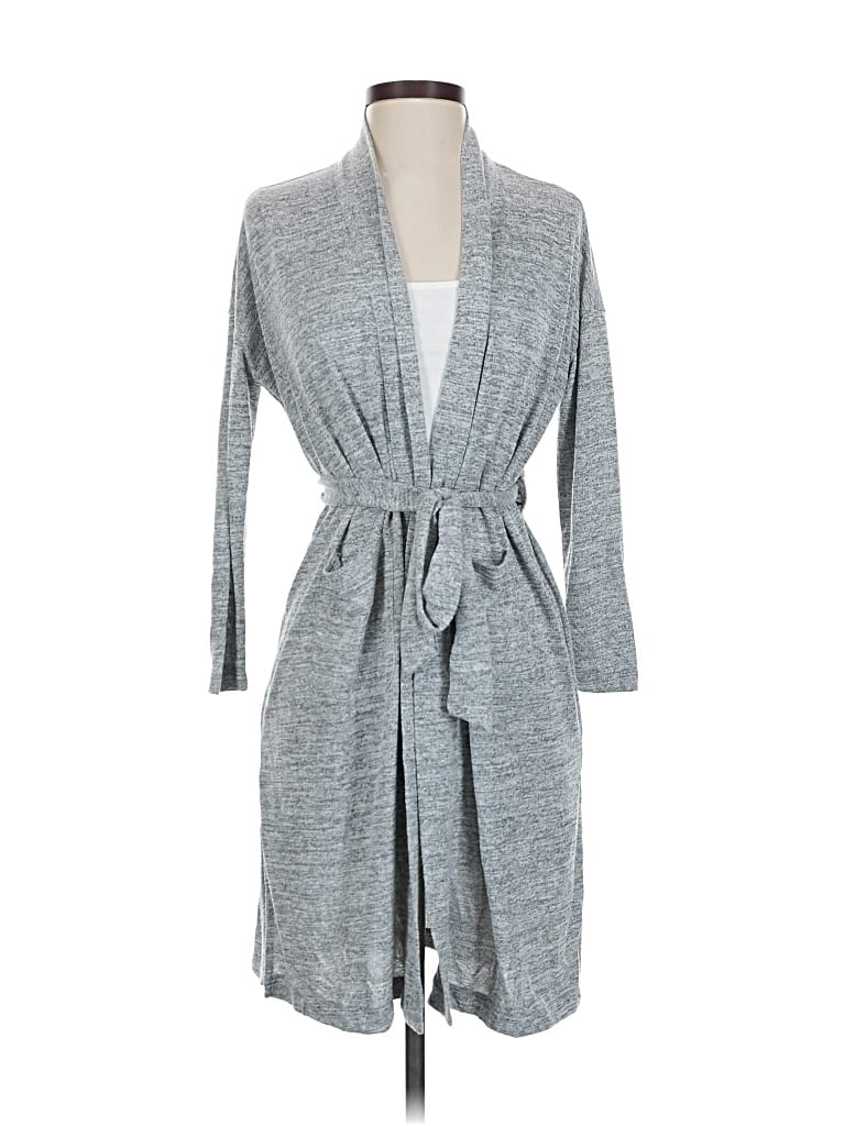 Pre-owned Banana Republic Factory Store Cardigan Sweater In Gray