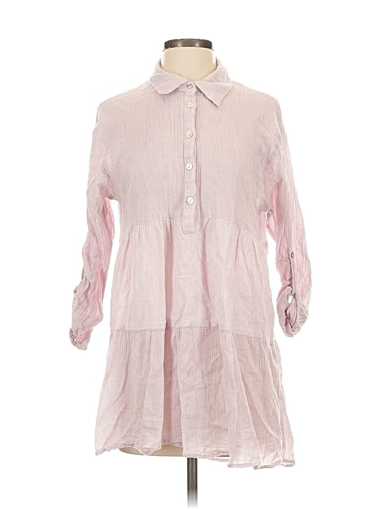 Pre-owned Lovestitch 3/4 Sleeve Blouse In Pink