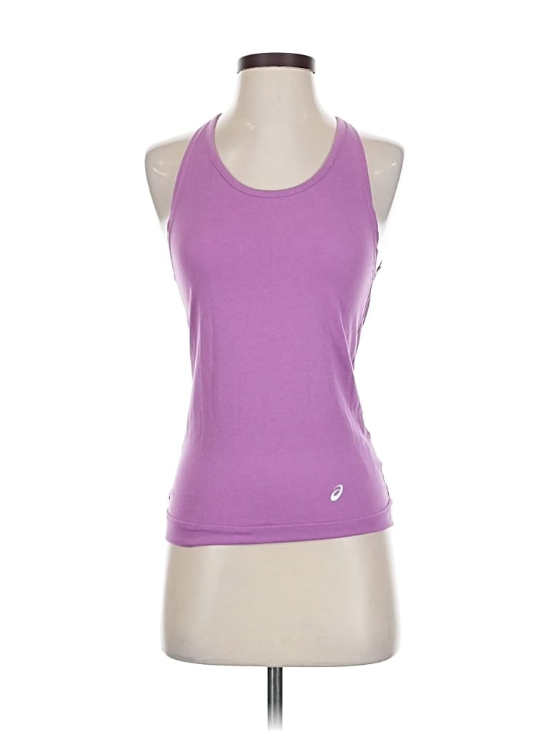 ASICS Pre-owned Active Tank Top In Purple