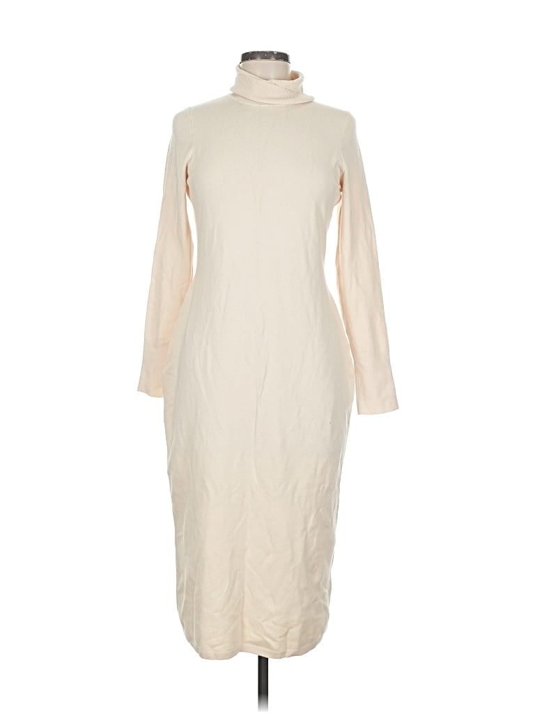 Pre-owned Express Casual Dress In White