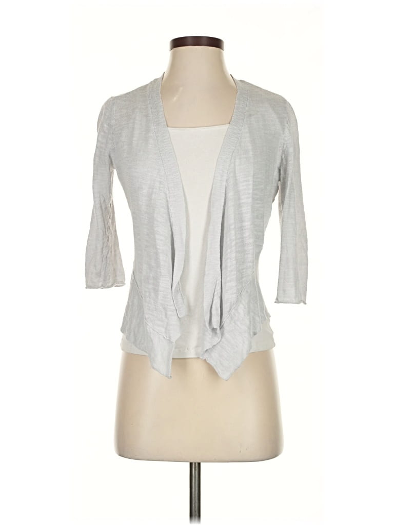 Pre-owned Alfani Cardigan Sweater In Gray