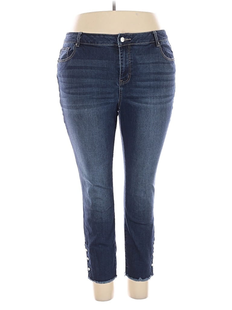 Pre-owned Unbranded Jeans In Blue
