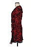 Pinko Animal Print Red Cocktail Dress Size 6 - photo 5