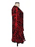 Pinko Animal Print Red Cocktail Dress Size 6 - photo 4
