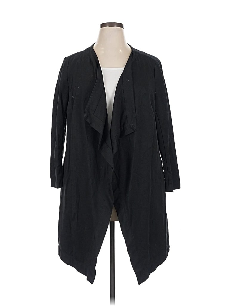 LANE BRYANT Pre-owned Coat In Black