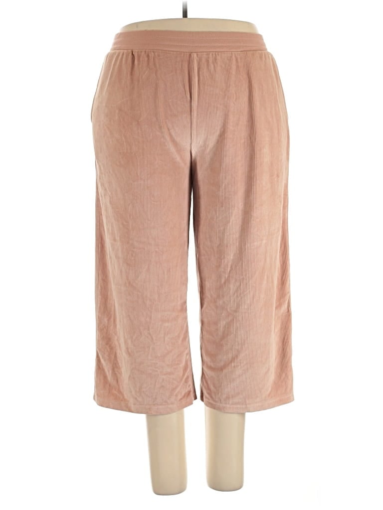 Pre-owned Joyspun Casual Pants In Brown