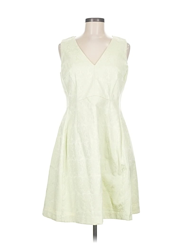 Pre-owned Eva Mendes By New York & Company Cocktail Dress In Green