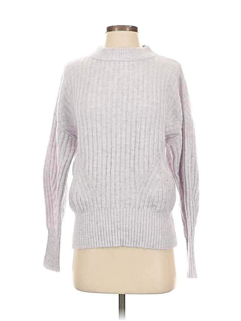 A NEW DAY Pre-owned Turtleneck Sweater In Gray