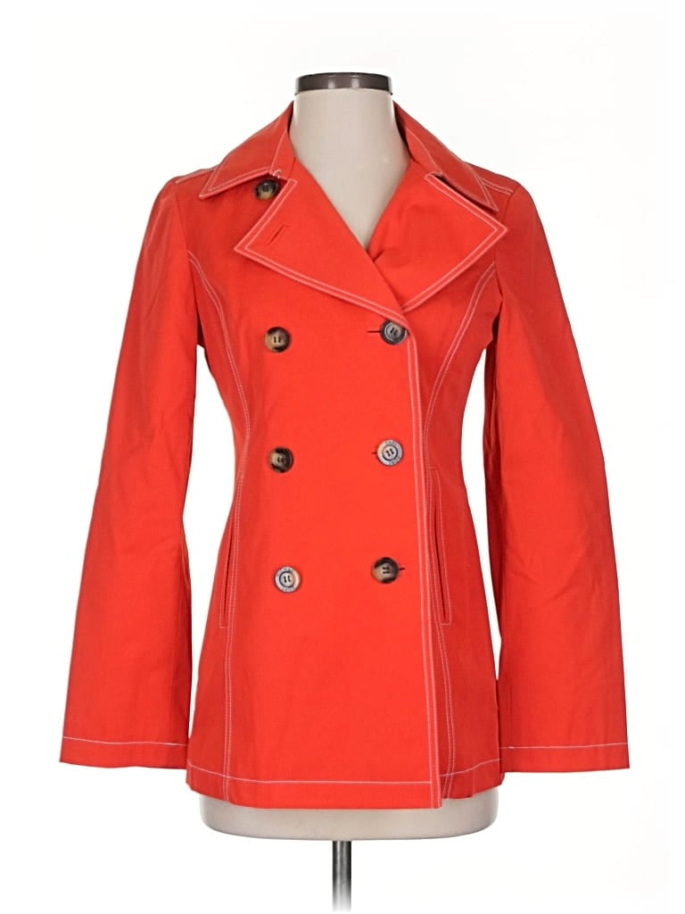 Pre-owned Michael Michael Kors Coat In Red