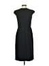 Talbots 100% Polyester Solid Black Casual Dress Size 4 - photo 2