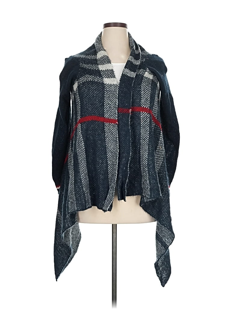 Pre-owned Dressbarn Poncho In Blue