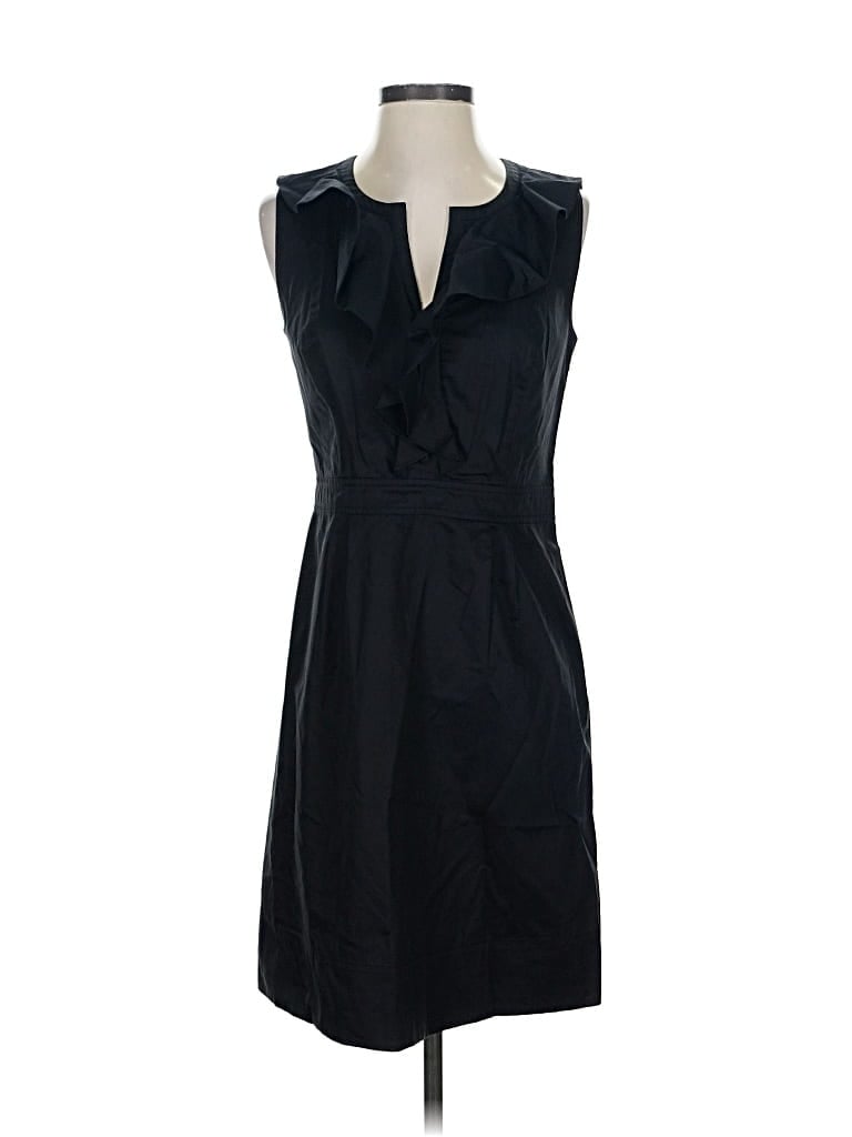 Pre-owned Ann Taylor Loft Cocktail Dress In Black