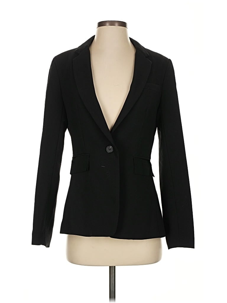 Pre-owned 1.state Blazer Jacket In Black