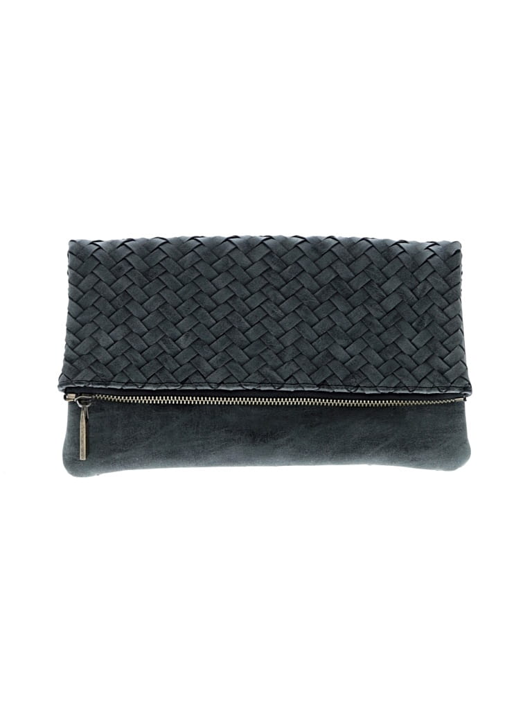 Pre-owned Deux Lux Clutch In Gray