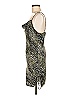 Topshop 100% Polyester Animal Print Silver Cocktail Dress Size 8 - photo 5