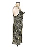Topshop 100% Polyester Animal Print Silver Cocktail Dress Size 8 - photo 4