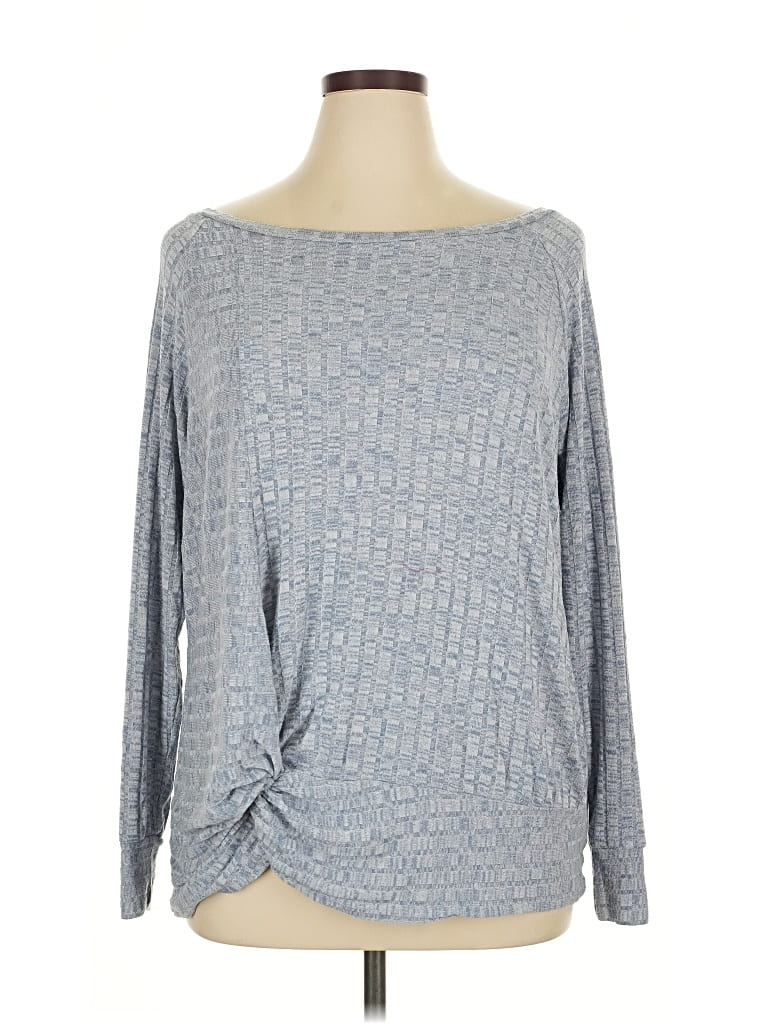 Pre-owned A.n.a. A New Approach Pullover Sweater In Gray