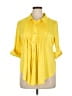 CATHERINE Catherine Malandrino Yellow 3/4 Sleeve Blouse Size 14 - photo 1